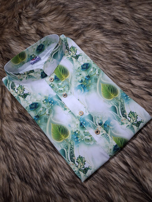 চায়না লেকরা স্টিচ পাঞ্জাবি – স্মার্ট ফিট ও কমফোর্ট স্টাইল