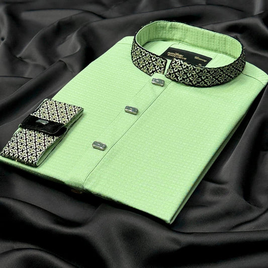 প্রিমিয়াম এম্ব্রয়ডারি পাঞ্জাবি – এলিগেন্ট ও স্টাইলিশ কালেকশন