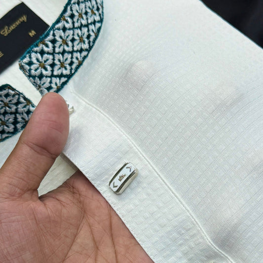 প্রিমিয়াম চায়না ঝিলমিল পাঞ্জাবি – গ্লসি ও এলিগেন্ট লুক